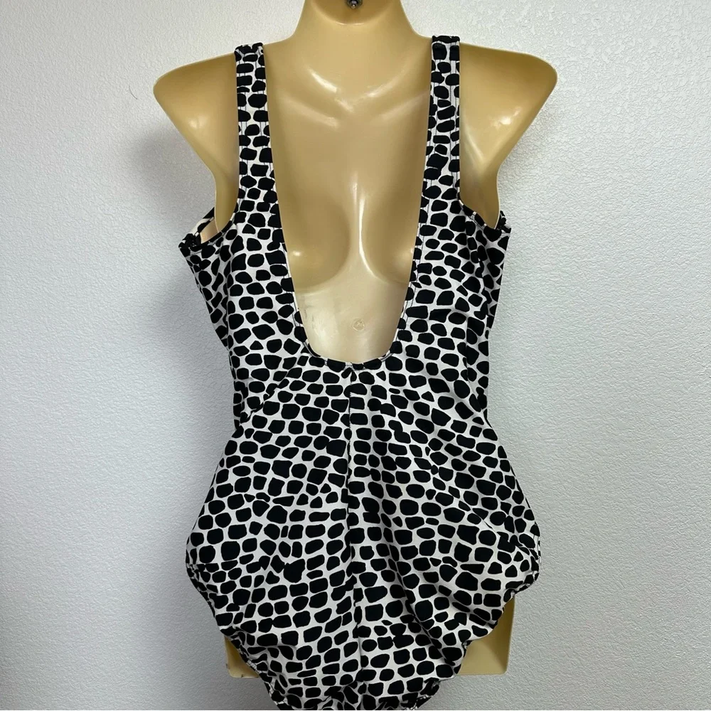 Miraclesuit Sonatina Leopard Spot One Piece Swimwear with Tummy Control